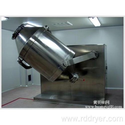 Industrial Powder Mixer Three Dimensional Mixer Powder Machine